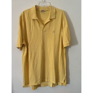 Vtg Brooks Brothers Golden‎ Fleece Made in USA Cotton S/S Polo Shirt - Men's L
